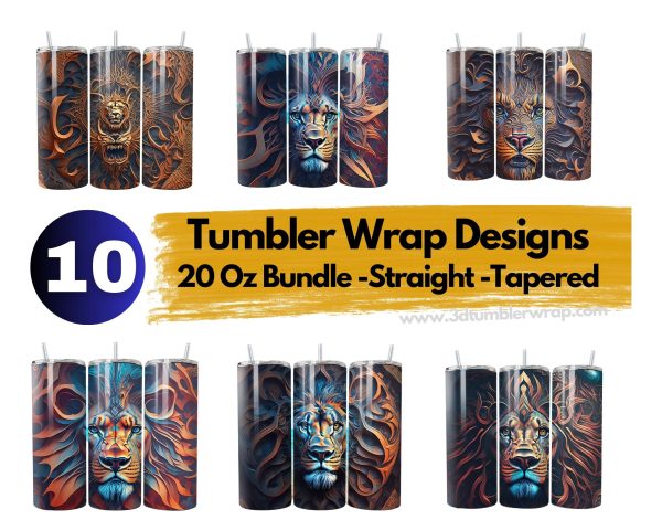 tumbler wrap bundle designs for commercial use